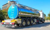 Вітчизняний виробник виготовив нові молоковози на шасі Scania