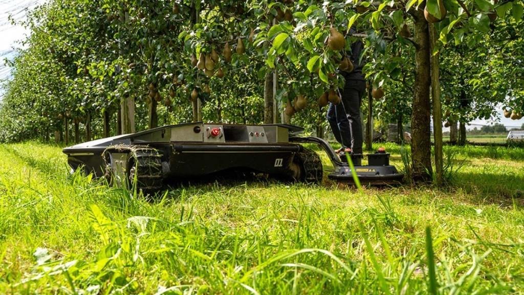 Швейцарська компанія розробила електричний робот-мульчувач Scarabaeus