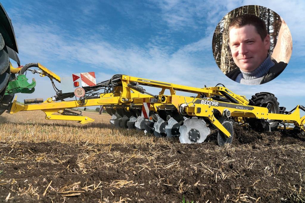 Культиватор BEDNAR ACTROS: підрізання решток та глибоке розпушування за один прохід