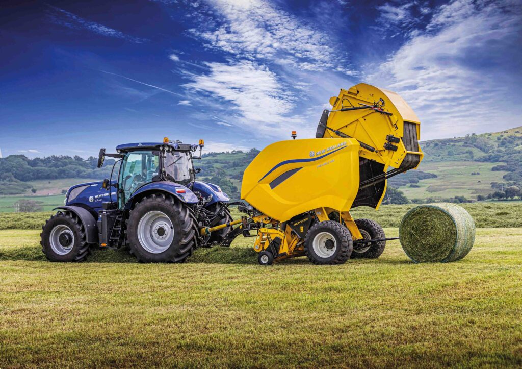 Самохідний обприскувач New Holland Guardian™ із фронтальним розташуванням штанги та інтегрованою системою точного землеробства PLM Intelligence і рулонні прес-підбирачі з пресувальною камерою змінюваного діаметру New Holland Pro-Belt™ отримали престижну нагороду AE50 2023