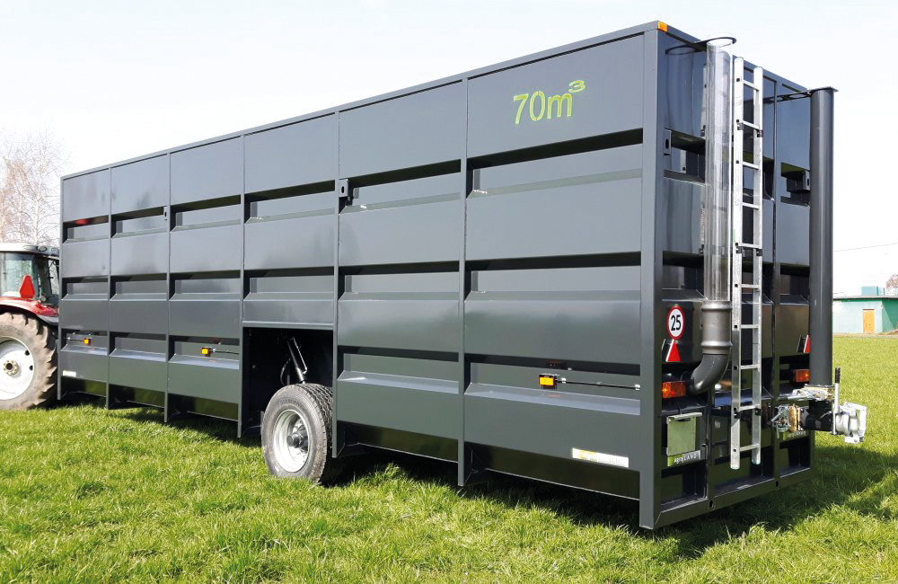 Мобільні контейнери для рідкого гною