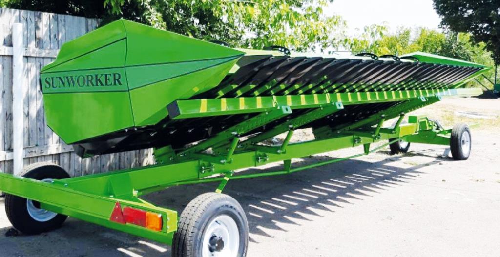 Жниварки для збору соняшника. Огляд моделей