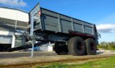 Спеціально до виставки AGRITECHNIKA 2023 виробник причепів ANNABURGER представив нову модель розкидача серії ProfiPlus