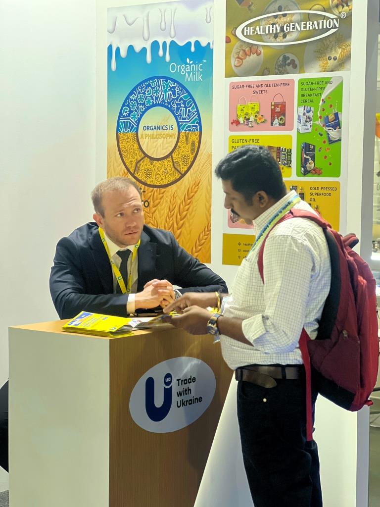 Українські органічні продукти з вищою доданою вартістю представлені на ринку Близького Сходу в межах міжнародної виставки Middle East Organic & Natural Products Expo