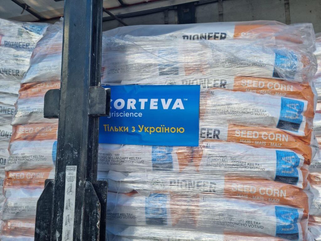 Corteva Agriscience досягла рекорду експорту насіння кукурудзи з України в 2023 році