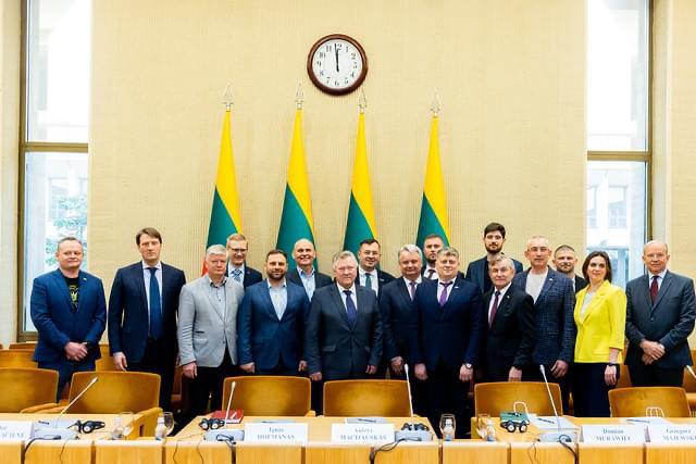 В Сеймі Литви відбулась тристороння зустріч парламентських делегацій Литви, Польщі та України з представниками аграрних асоціацій