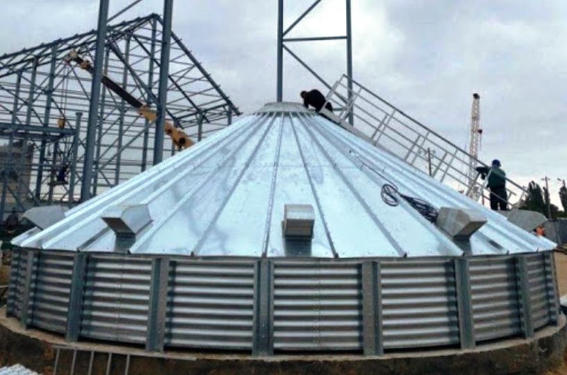 У Кіровоградській області будують новий лінійний елеватор