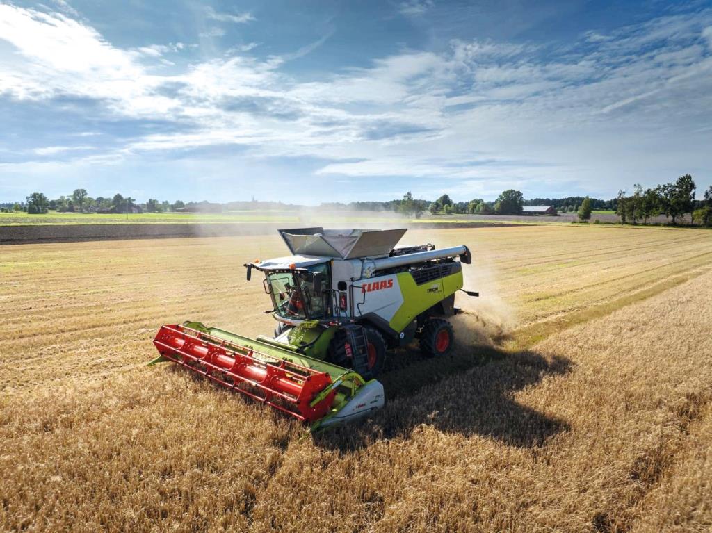 Система потоку рослинної маси в зернозбиральному комбайні TRION від CLAAS – немає часу на компроміси