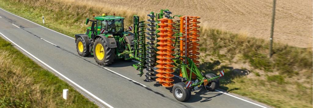 Нові компактні дискові борони AMAZONE Catros+ 03 з робочою шириною від 4 м до 7 м та системою Smart Frame System