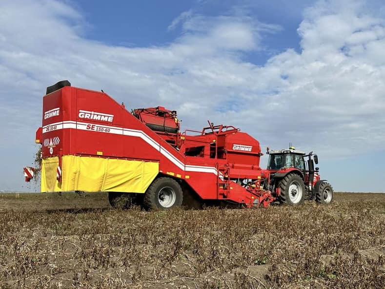 На полях Контінентал триває збір урожаю картоплі