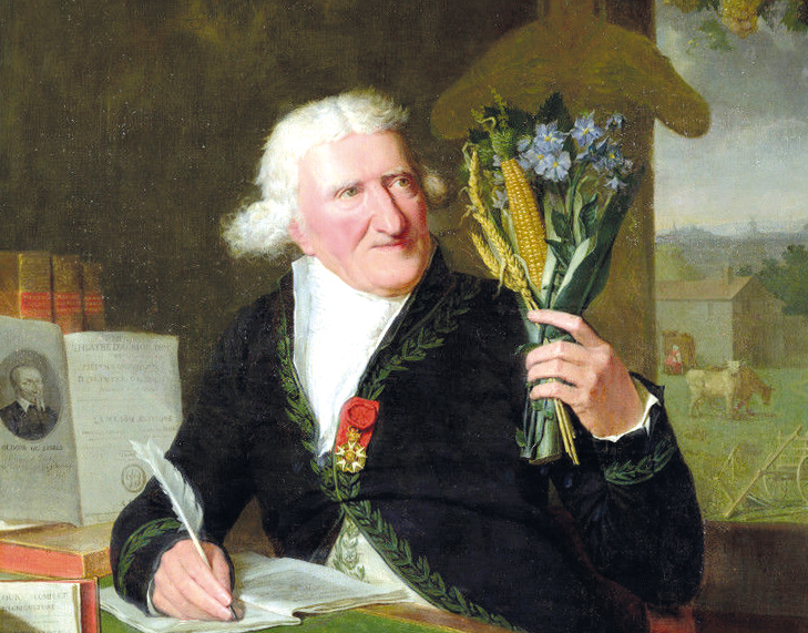 Пам'ятник Антуану Пармантьє в його рідному місті Мондідьє