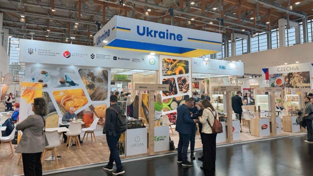 BIOFACH 2025: 24 українські компанії презентували органічну продукцію на Національному павільйоні України