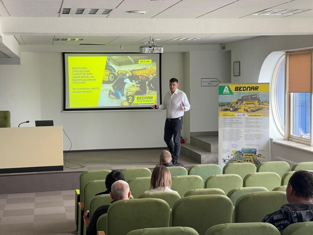 BEDNAR та AGRORESURS презентували інновації у сфері землеробства: від традиційного до прогресивного!