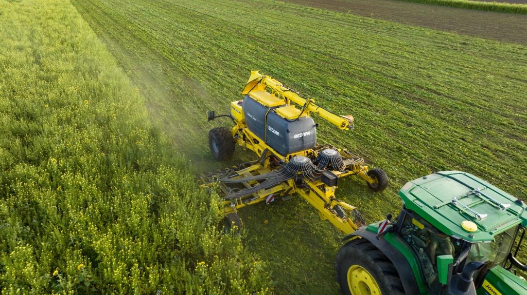 Експеримент з прямим посівом сівалкою BEDNAR DIRECTO NO