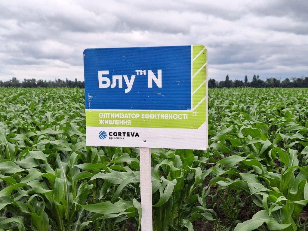 Оптимізатор ефективності живлення Блу™ N від Corteva Agriscience покращує врожайність польових культур – результати досліджень