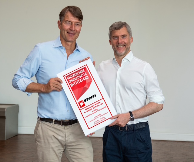 Премія stern Innovation Award 2025 — інновації через традиції: AMAZONEN-WERKE знову відзначено