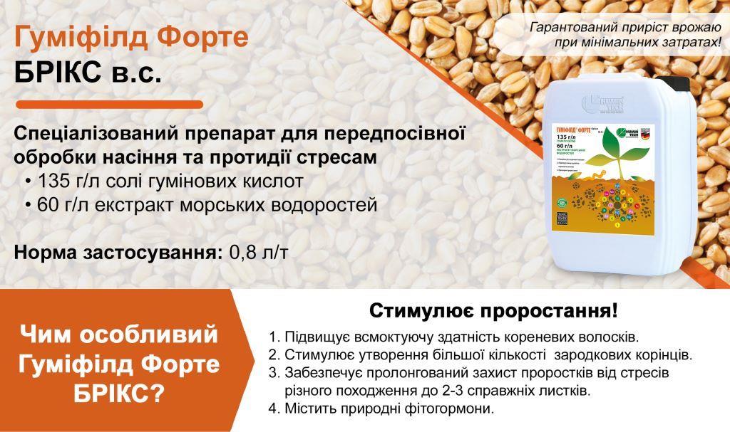 Сильний старт – високий урожай:
роль біостимуляторів у передпосівній обробці