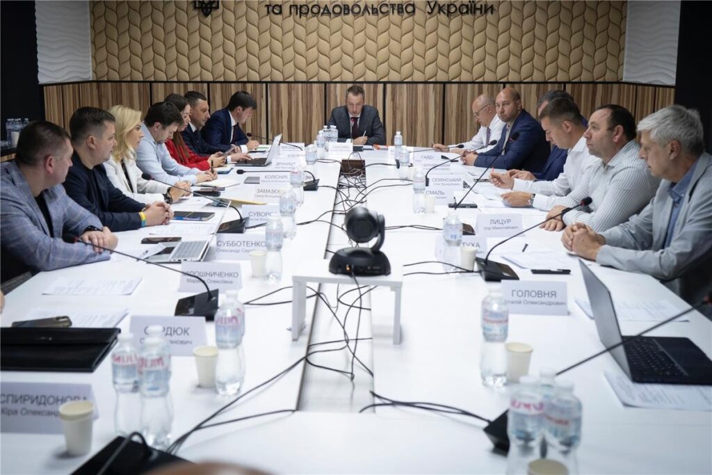 В Мінекономіки відбулося перше засідання Координаційної ради з питань розвитку біоенергетичного потенціалу агросектору