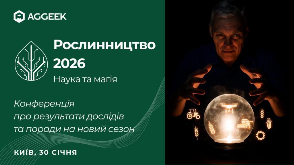 Конференція “Рослинництво 2026. Наука та магія” — нова точка сили для українського агросектору