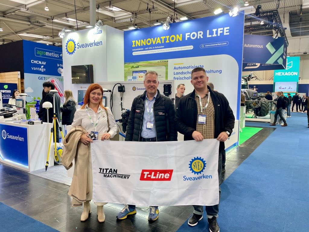 Тайтен Машинері Україна оголосила про випуск нового автопілоту під власним брендом T-Line: початок нової ери технологічних рішень для українського агро-ринку