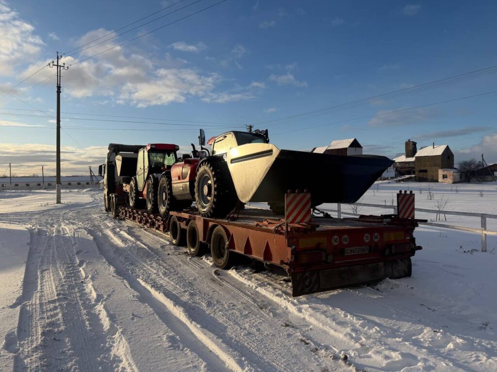 Автопарк ТАС Агро Північ поповнився двома навантажувачами Manitou