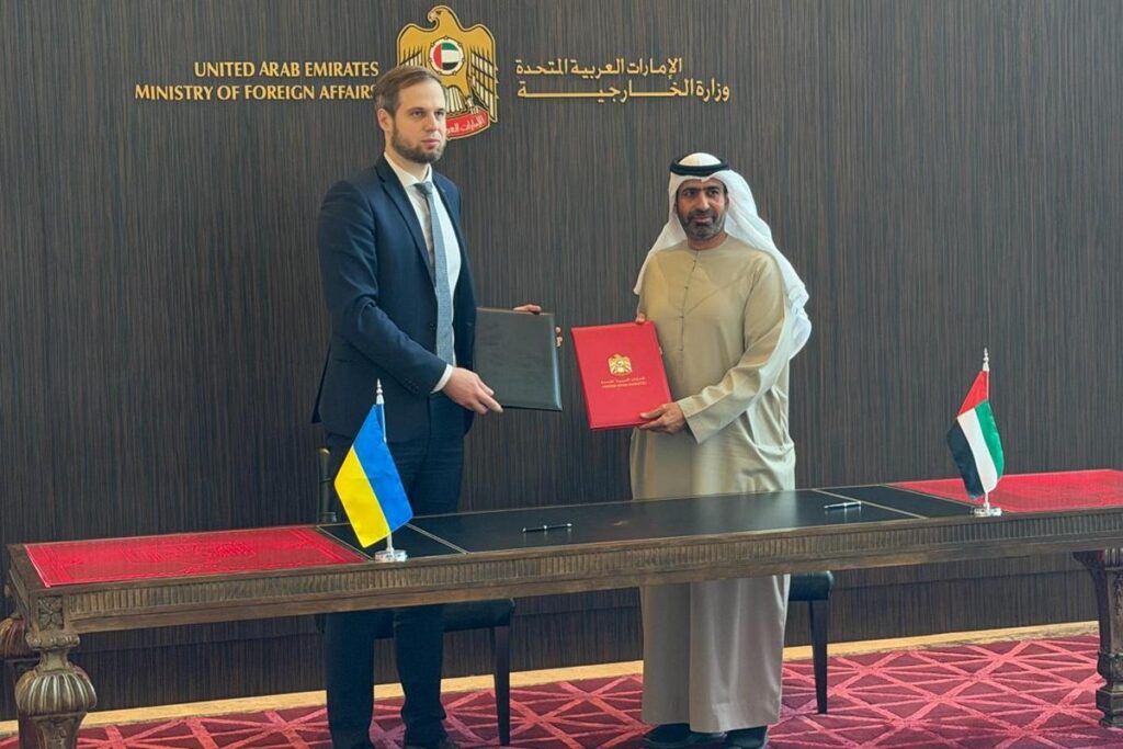 Україна та ОАЕ готують запуск агропродовольчого хабу для ринків Близького Сходу та Африки